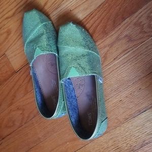 Kids Glitter Toms